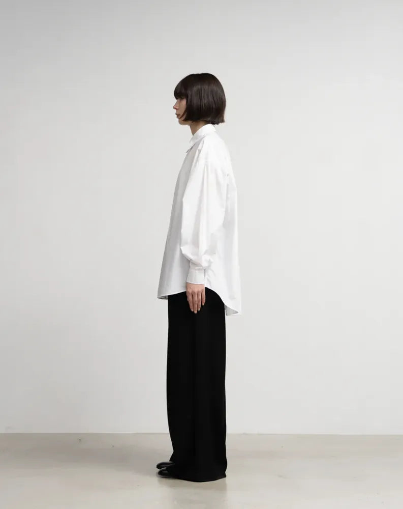 Graphpaper / Broad L/S Oversized Regular Collar Shirt (GL243-50006B)