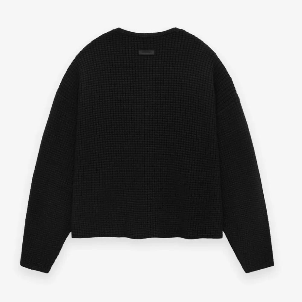 ESSENTIALS / HEAVY WAFFLE CARDIGAN (192BT246200F)