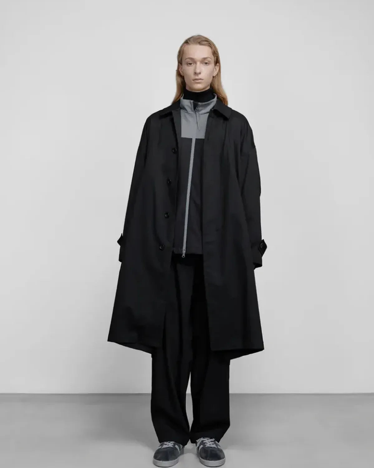 Graphpaper / Solotex Twill Oversized Coat (GU253-10160B)