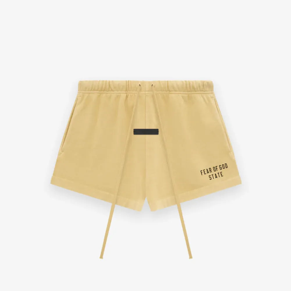 ESSENTIALS / HEAVY JERSEY SOCCER SHORT (160BT244160F)