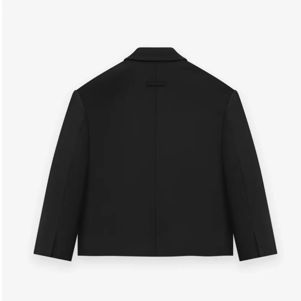 FEAR OF GOD / CROPPED LAPELLESS RELAXED BLAZER (FG24FW60-683GRB)