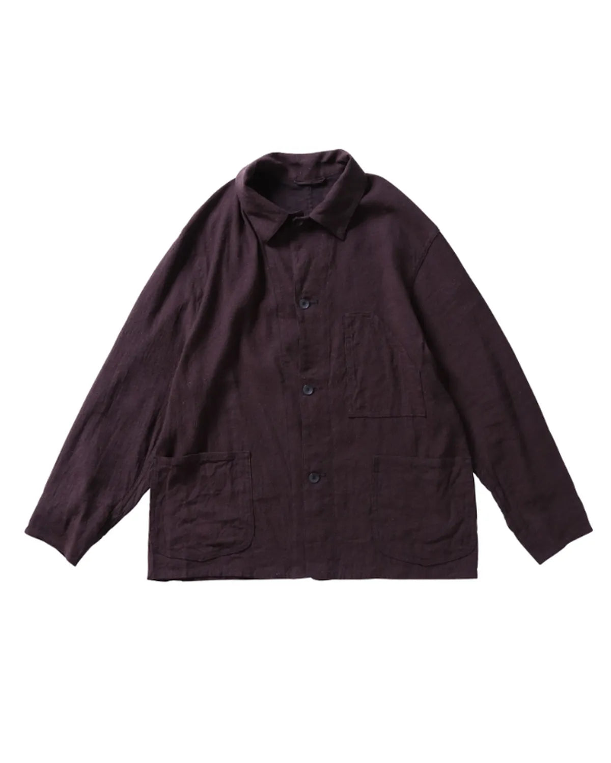 blurhms の Silk Linen Work Jacket (BHS25S015)