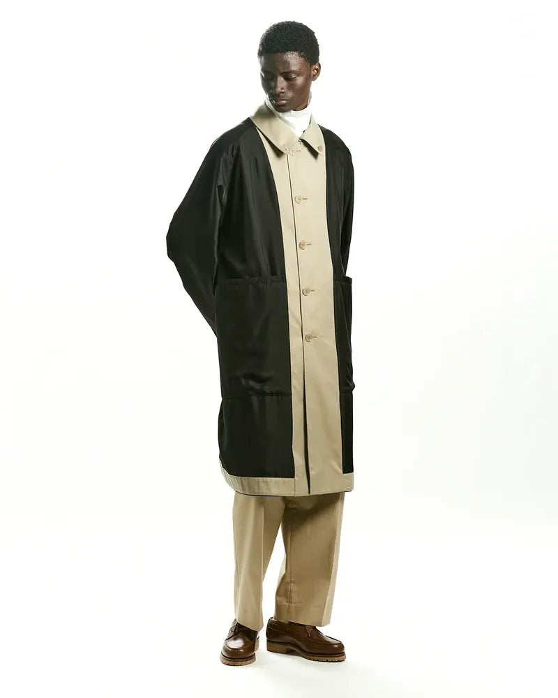 MARKAWARE / REVERSIBLE SINGLE TRENCH COAT (A24C10CO01C)