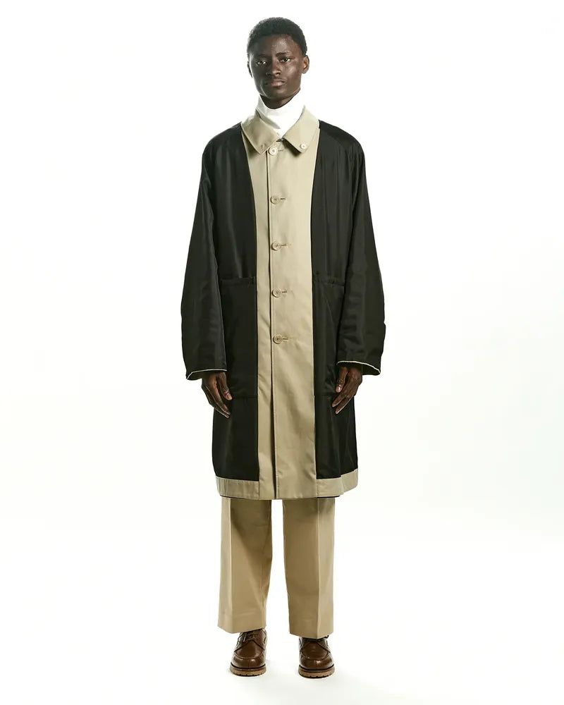 MARKAWARE / REVERSIBLE SINGLE TRENCH COAT (A24C10CO01C)