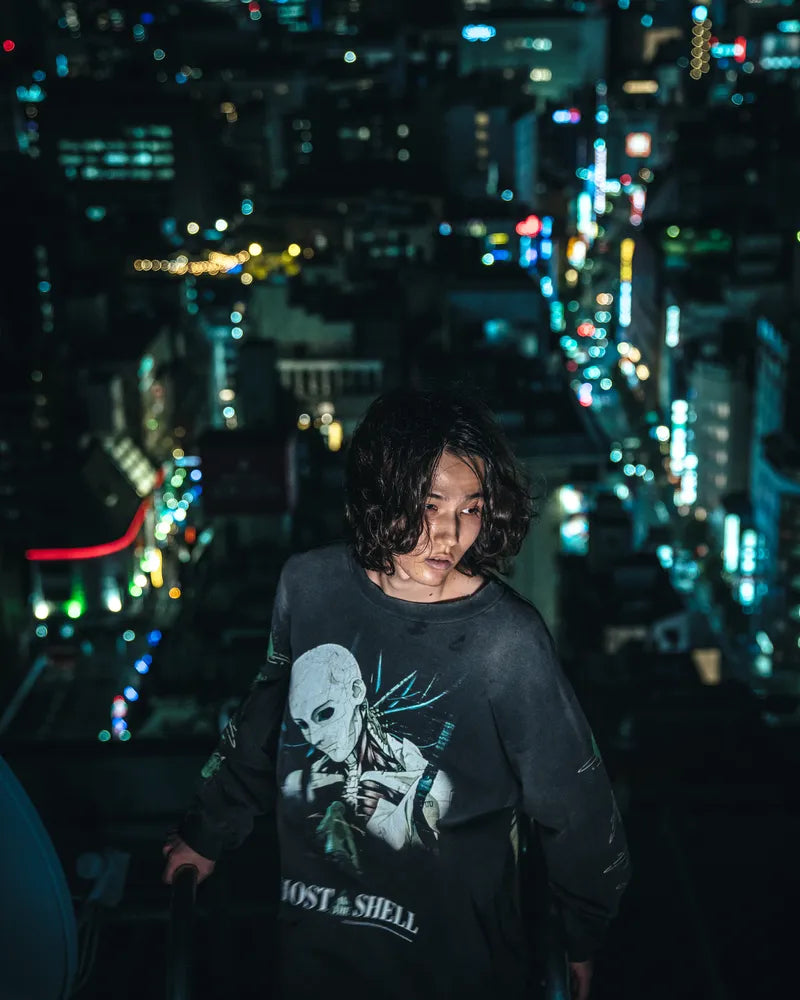 ©︎SAINT Mxxxxxx / × GHOST IN THE SHELL -攻殻機動隊- GS_LS TEE/GITS (SM-YS1-0000-C33)