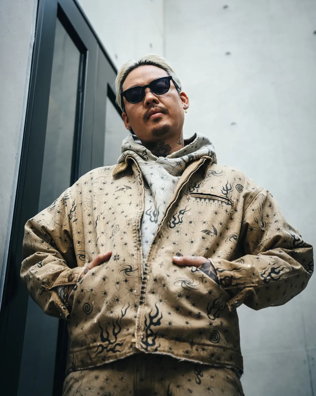 SAINT Mxxxxxx セントマイケル×Dr Woo ブルゾン SAINT Mxxxxxx セントマイケル×Dr Woo ブルゾン