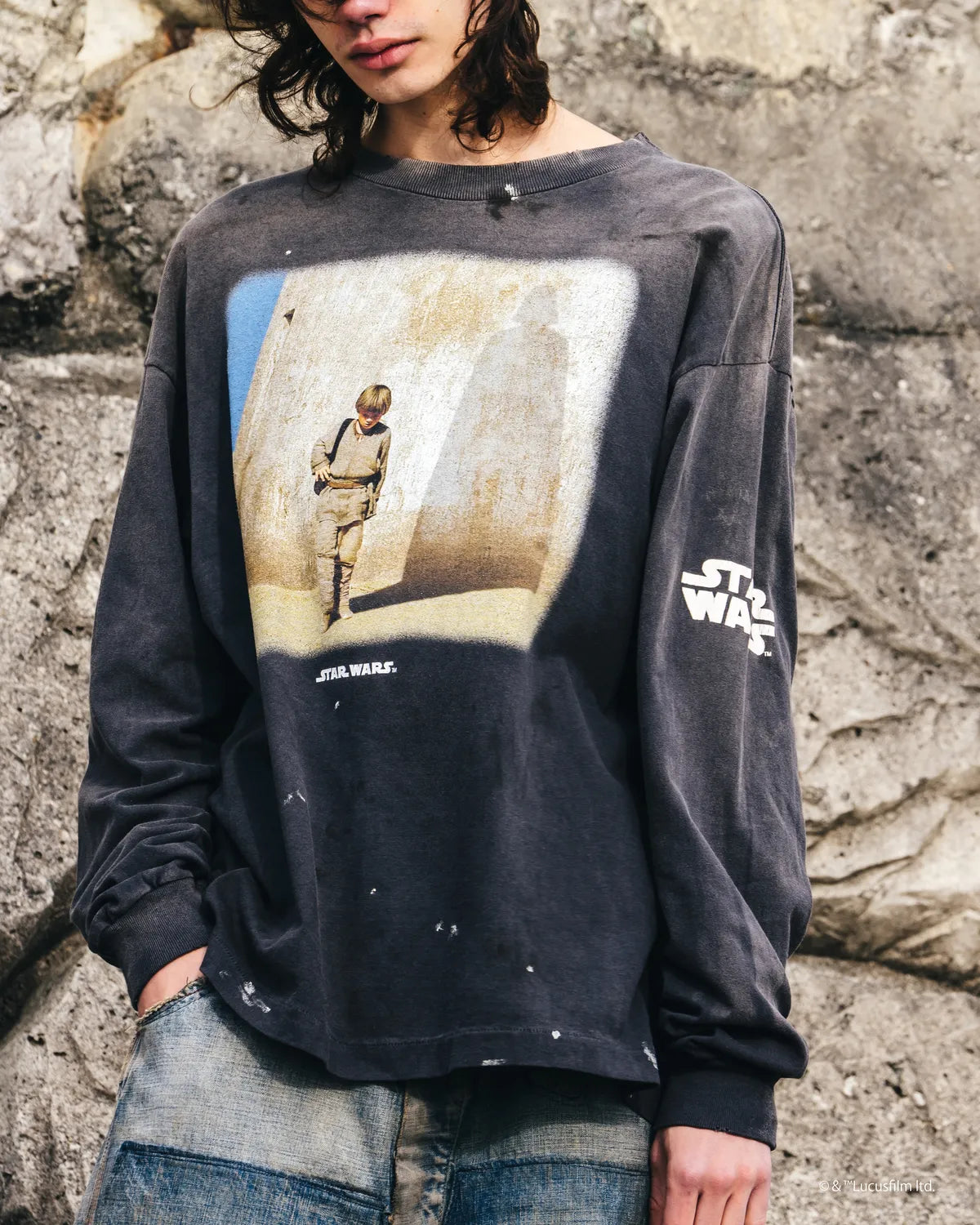 SAINT Mxxxxxx セントマイケル STARWARS Tee L ロンT SAINT M×××××× (セントマイケル) × STAR WARS / SW_LS