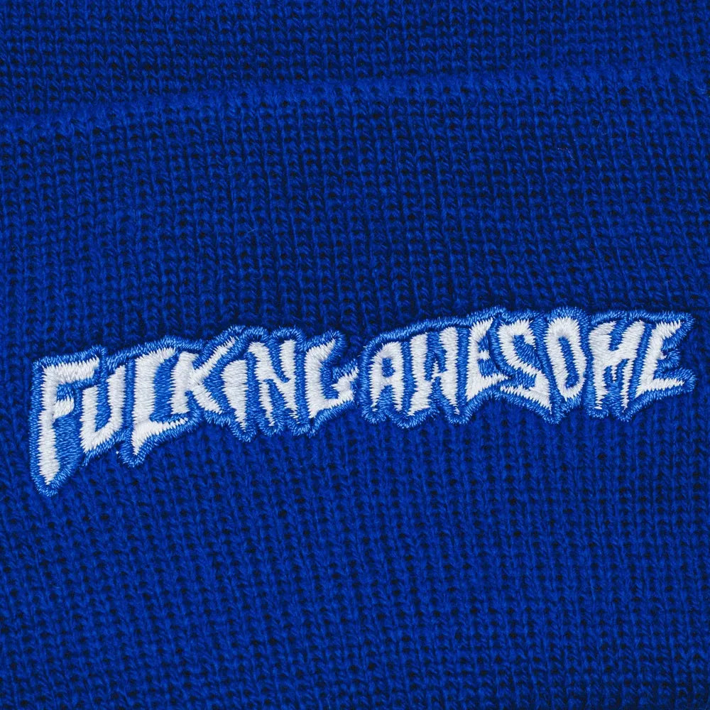 FUCKING AWESOME / LITTLE STAMP EMBROIDERED BEANIE
