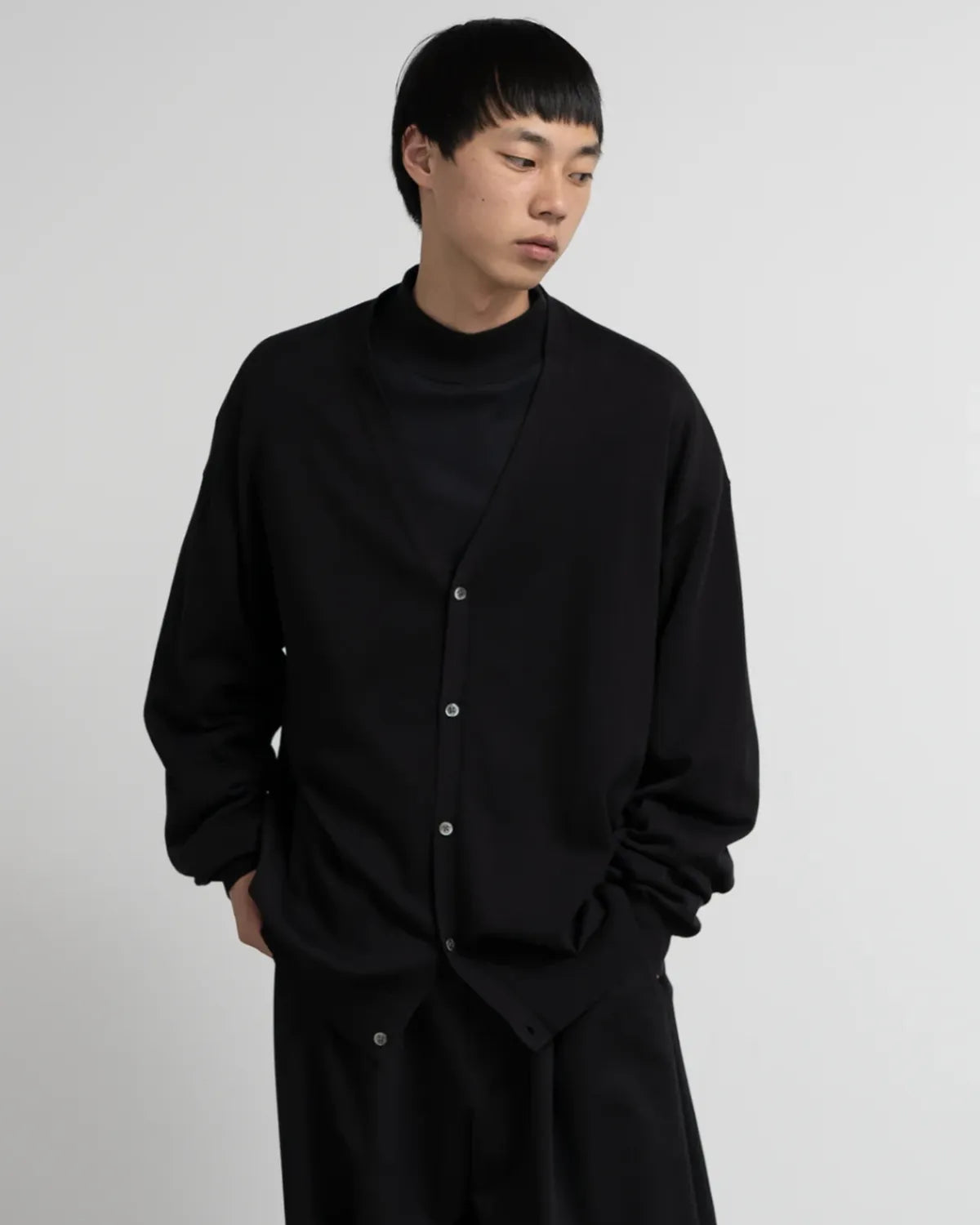 Graphpaper / Suvin High Gauge Knit Cardigan (GU251-80008B)