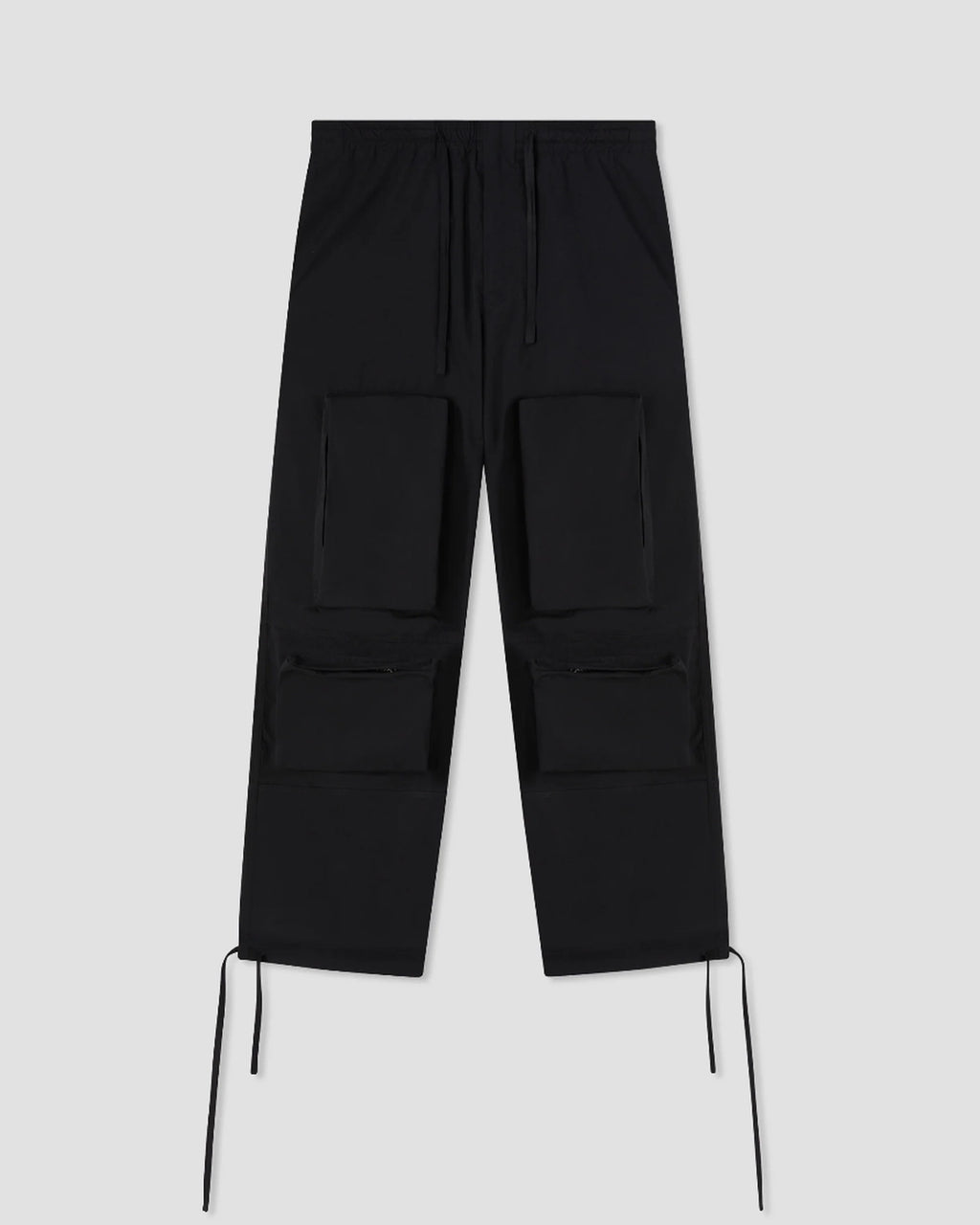 OAMC ドローストリングロングナイロンパンツ ブラック (OAMC
