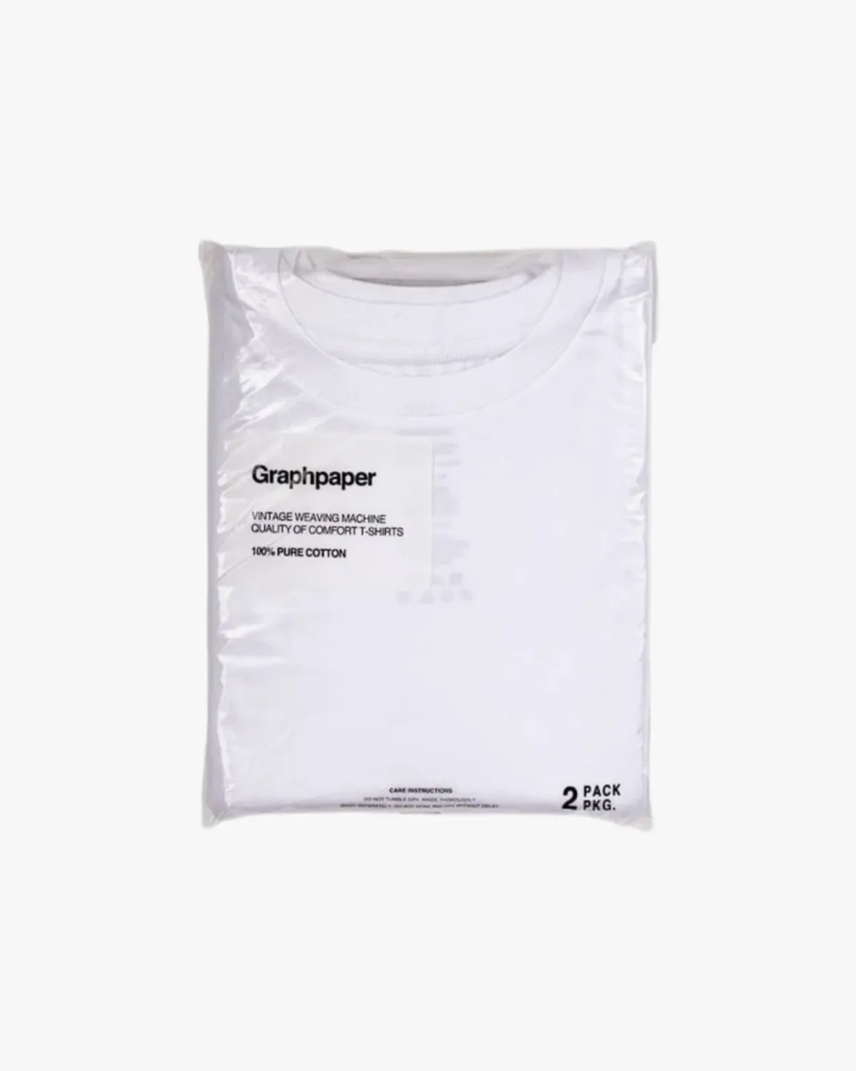 Graphpaper / 2-Pack S/S Pocket Tee (GU252-70026B)