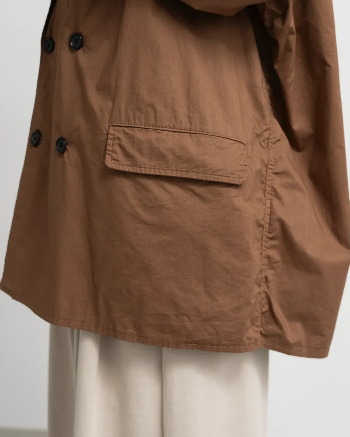 Graphpaper / Garment Dyed Typewriter Oversized Double Jacket (GM251-20088C)