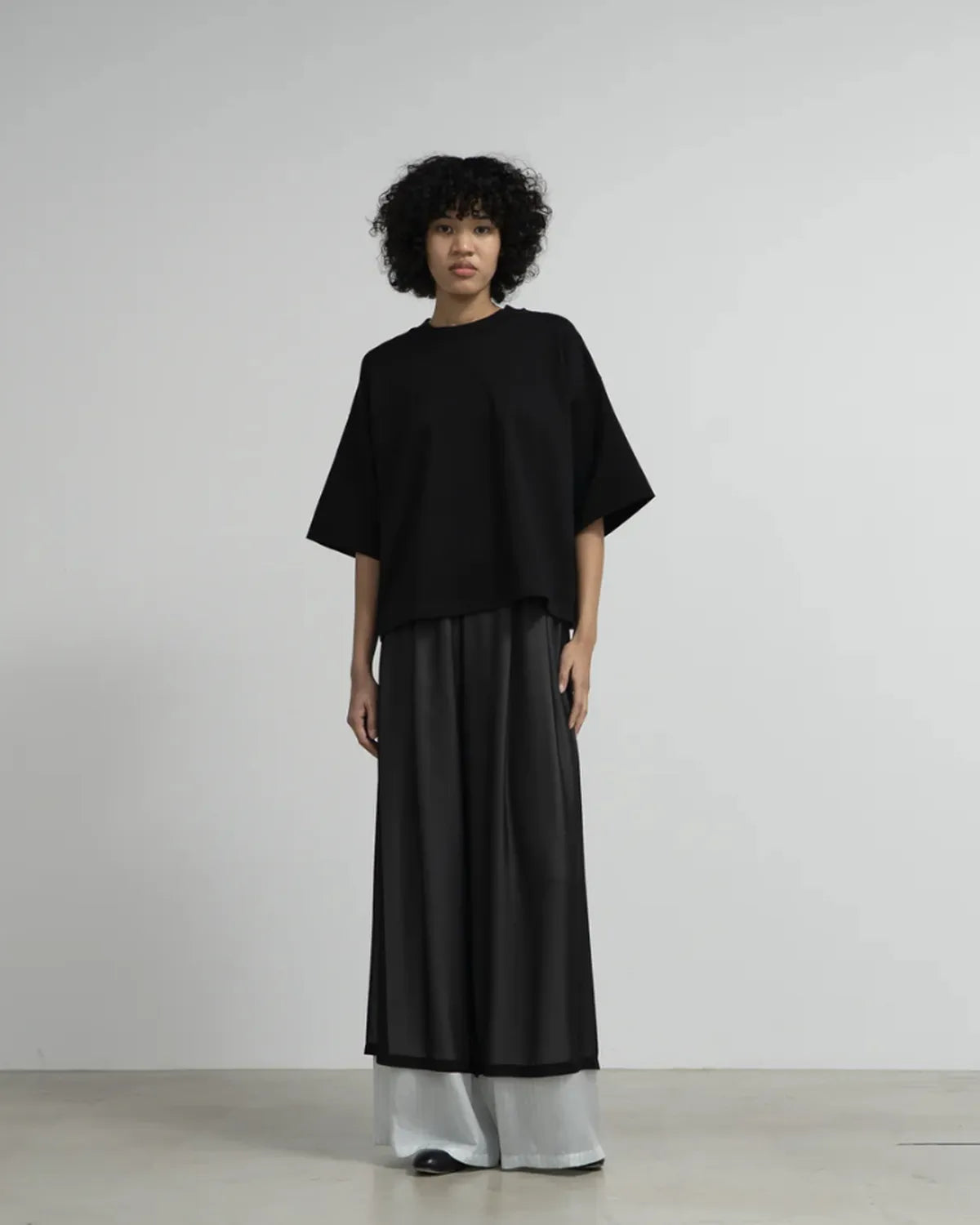 Graphpaper / Tri Spun Cotton Balloon Sleeve Tee (GL253-70306)
