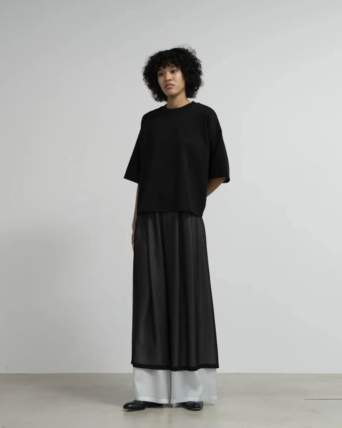 Graphpaper / Tri Spun Cotton Balloon Sleeve Tee (GL253-70306)