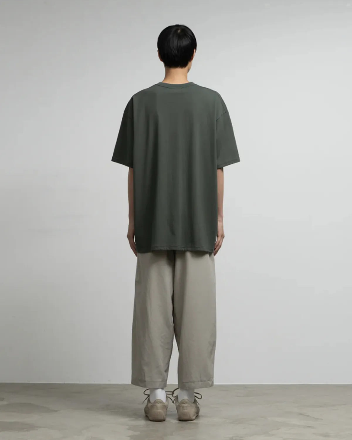 Graphpaper / Tri Spun Cotton S/S Oversized Tee (GM253-70304)