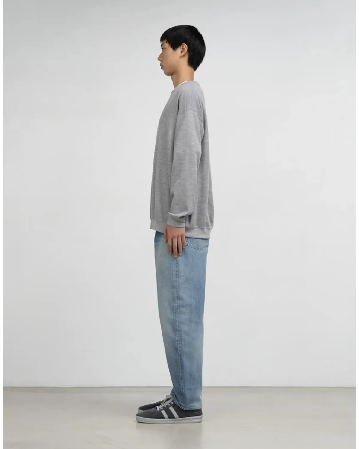 Graphpaper / Selvage Denim Five Pocket Tapered  Pants (GU253-40058LB)