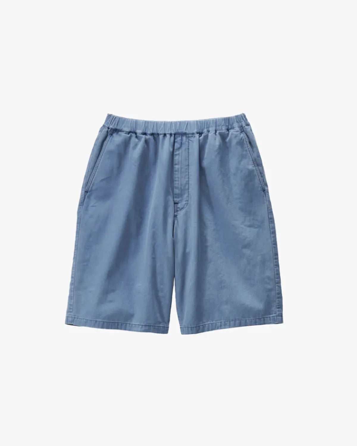 Graphpaper / SIDOGRAS indigo Poplin Track Shorts (GM252-40048)