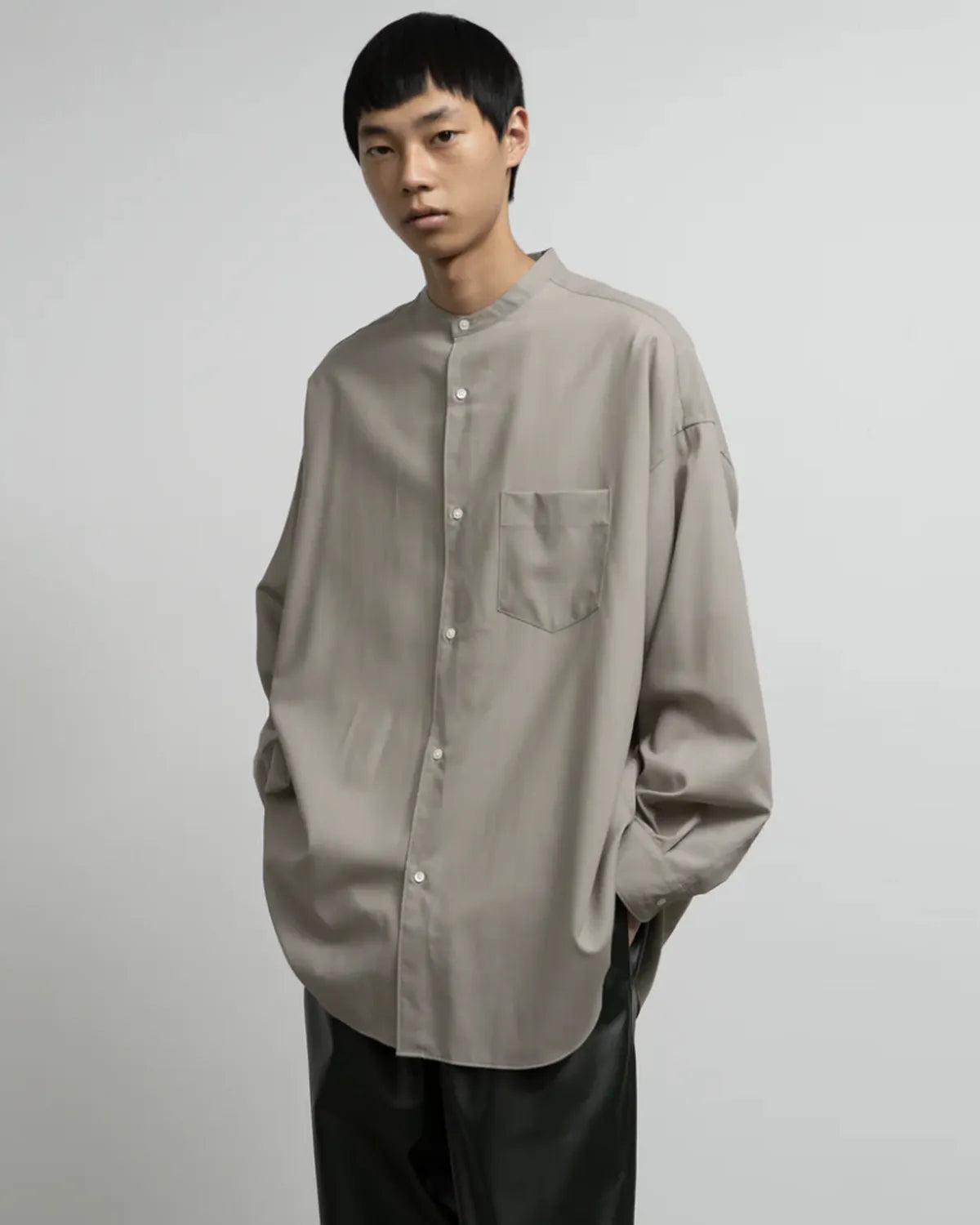 Graphpaper チャイナシャツジャケット スーツ風シンプルチャイナジャケット（シャツ）｜チャイナ服専門