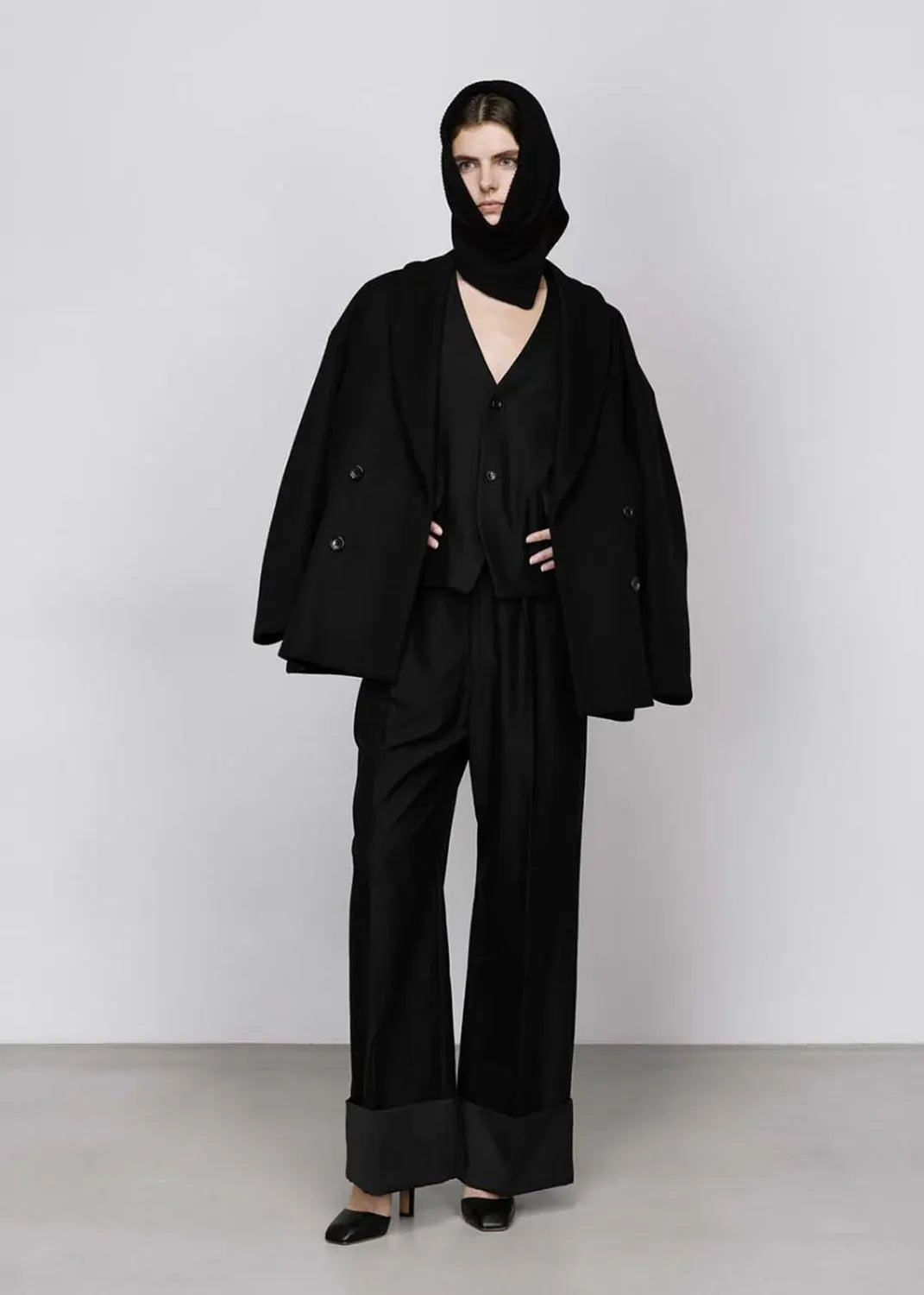 Graphpaper / Mercerized Fine Wool Snood (GU253-90468)