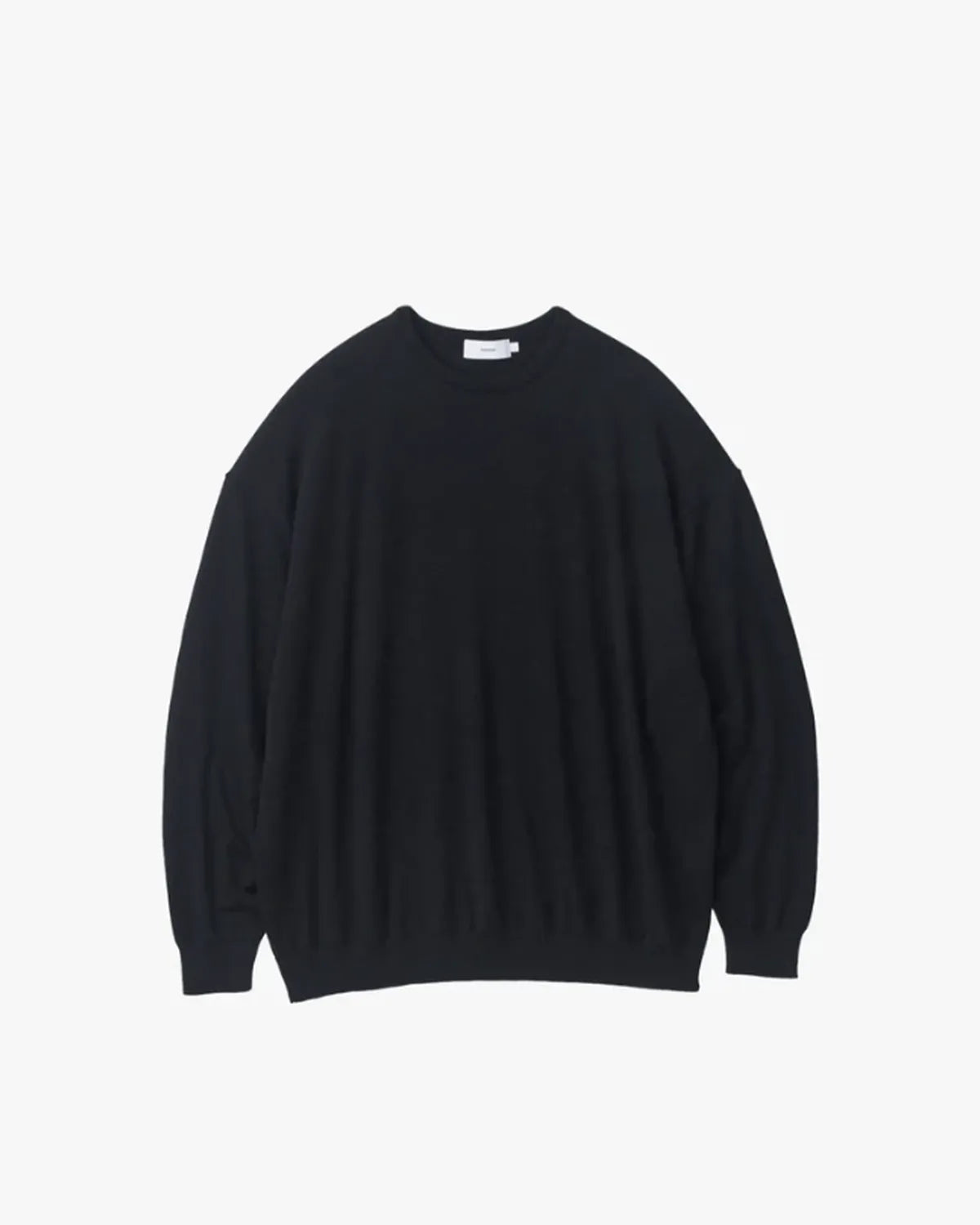 Graphpaper / High Gauge L/S Oversized Crew Neck Knit (GU253-80205B)