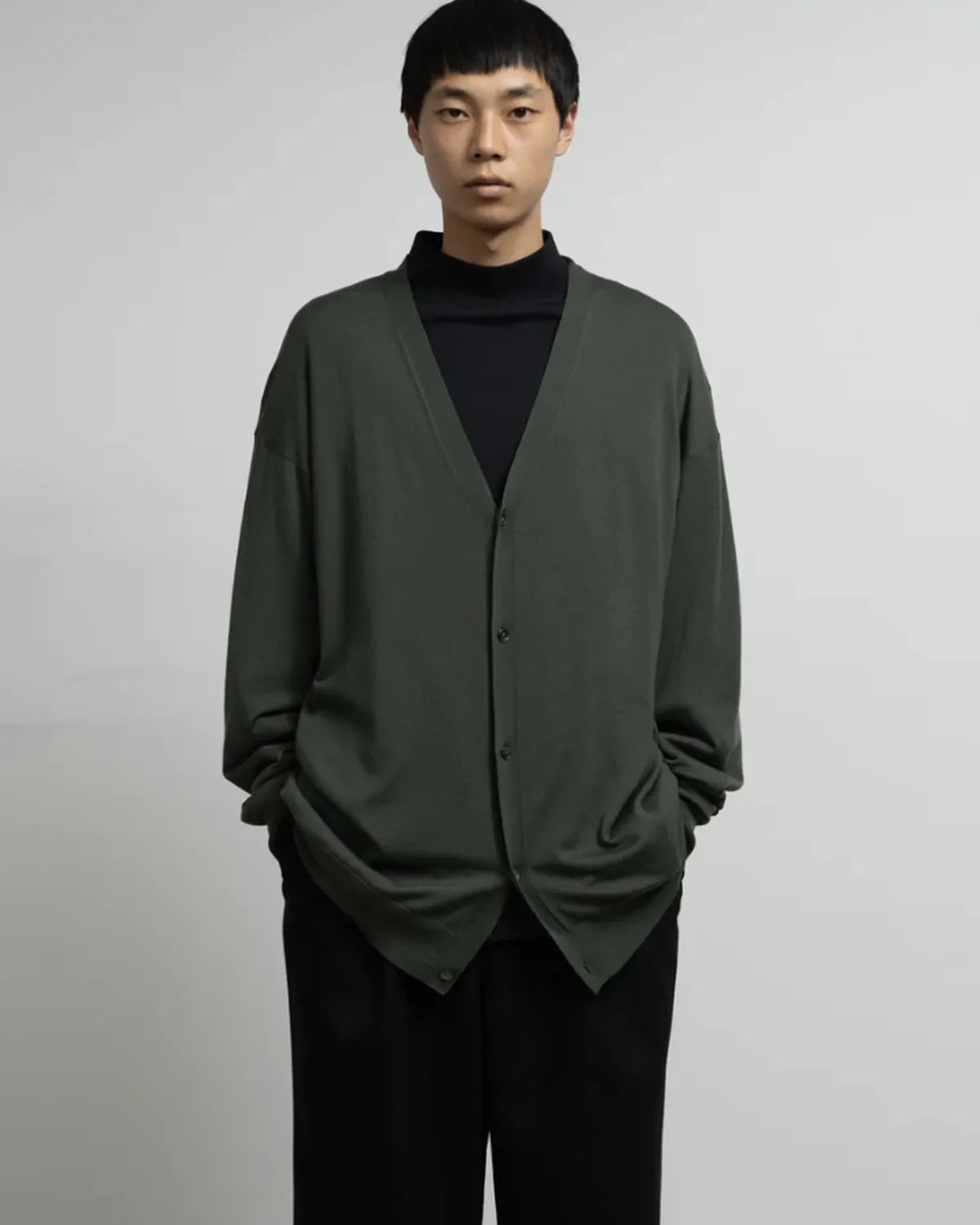 Graphpaper / High Gauge Knit Oversized Cardigan (GU253-80207C)