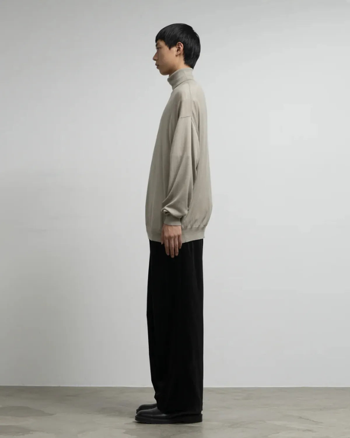 Graphpaper / High Gauge L/S Oversized High Neck Knit (GU253-80206C)