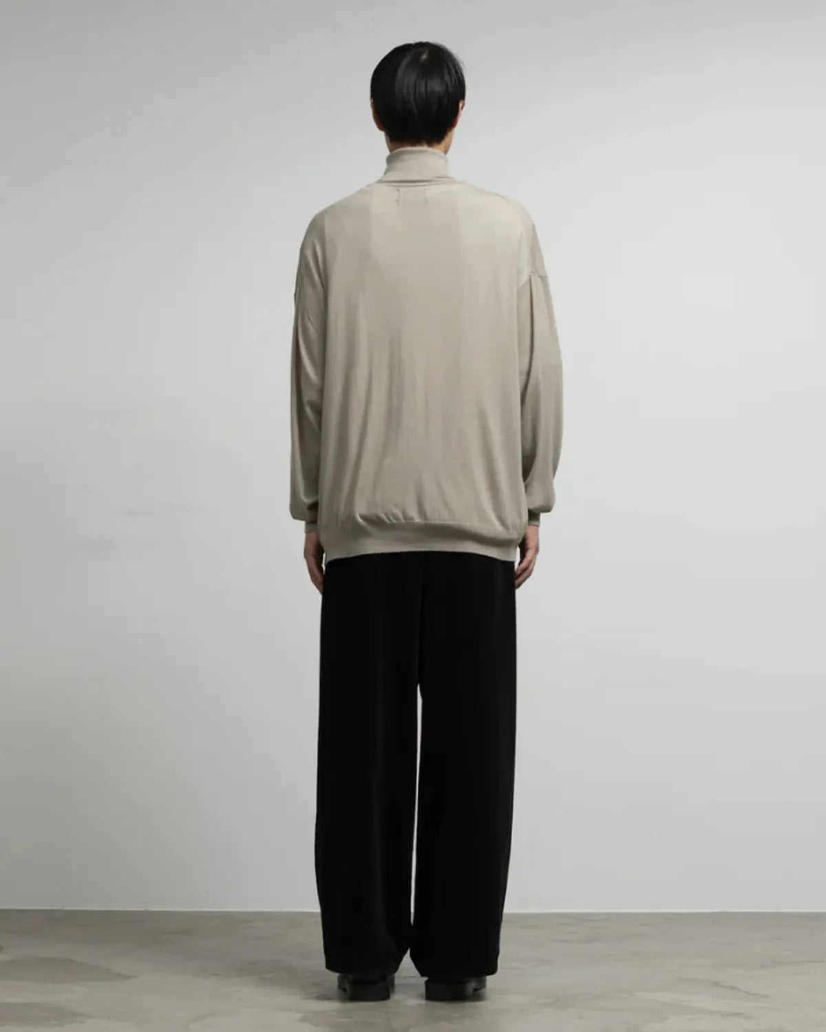 Graphpaper / High Gauge L/S Oversized High Neck Knit (GU253-80206C)