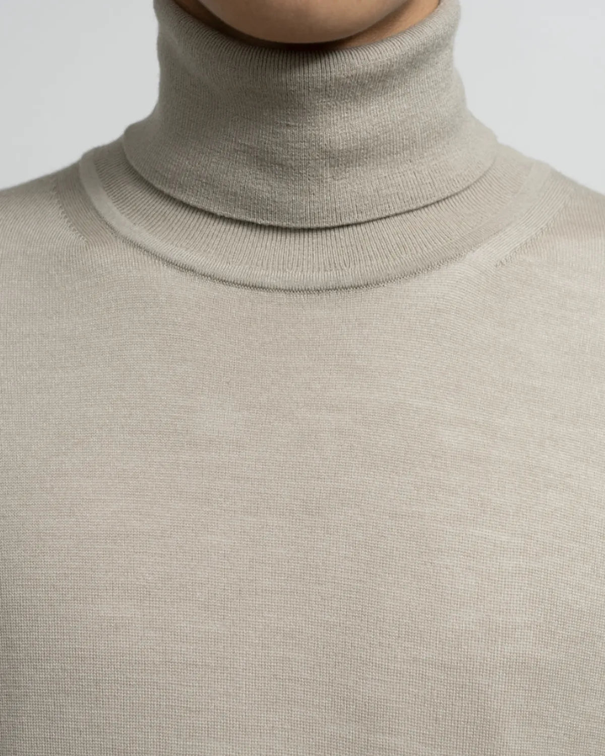 Graphpaper / High Gauge L/S Oversized High Neck Knit (GU253-80206C)
