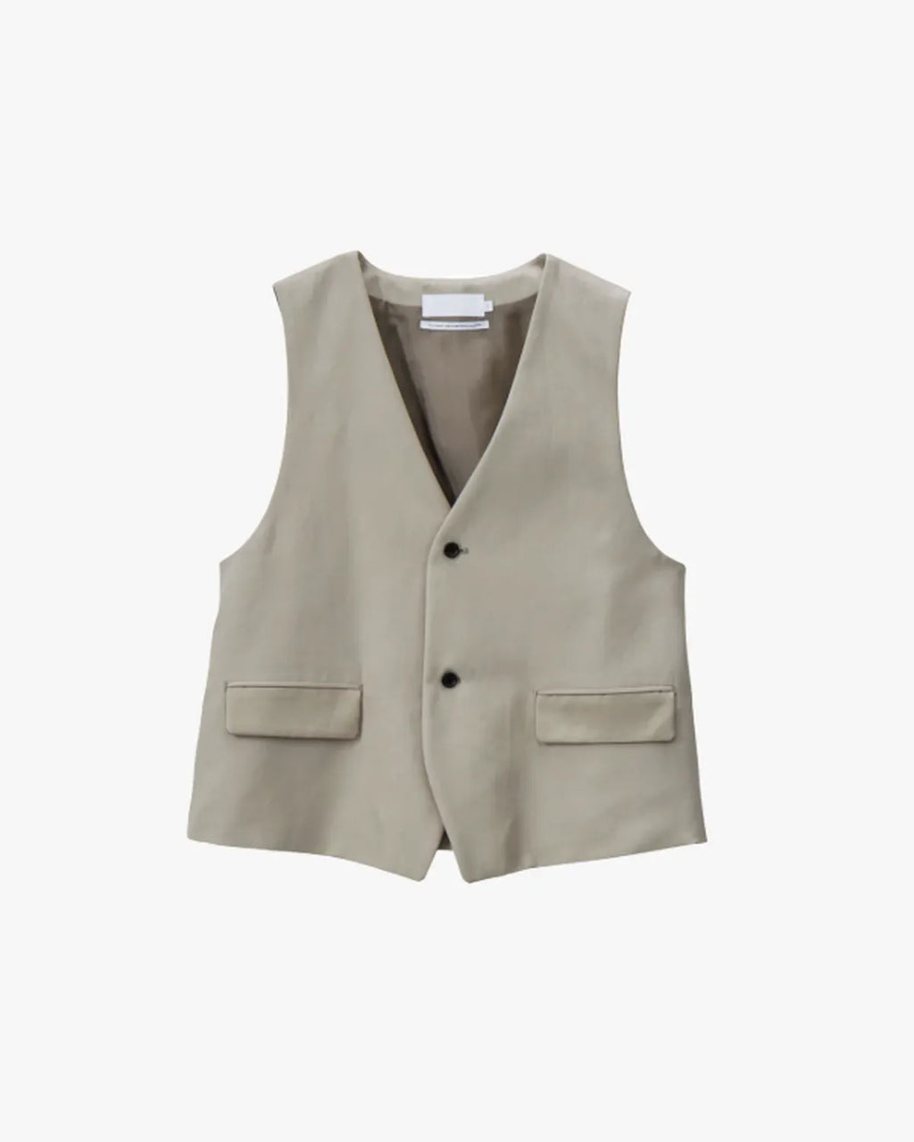 Graphpaper (グラフペーパー) / Cotton Cupro Back Satin Gilet | 公式