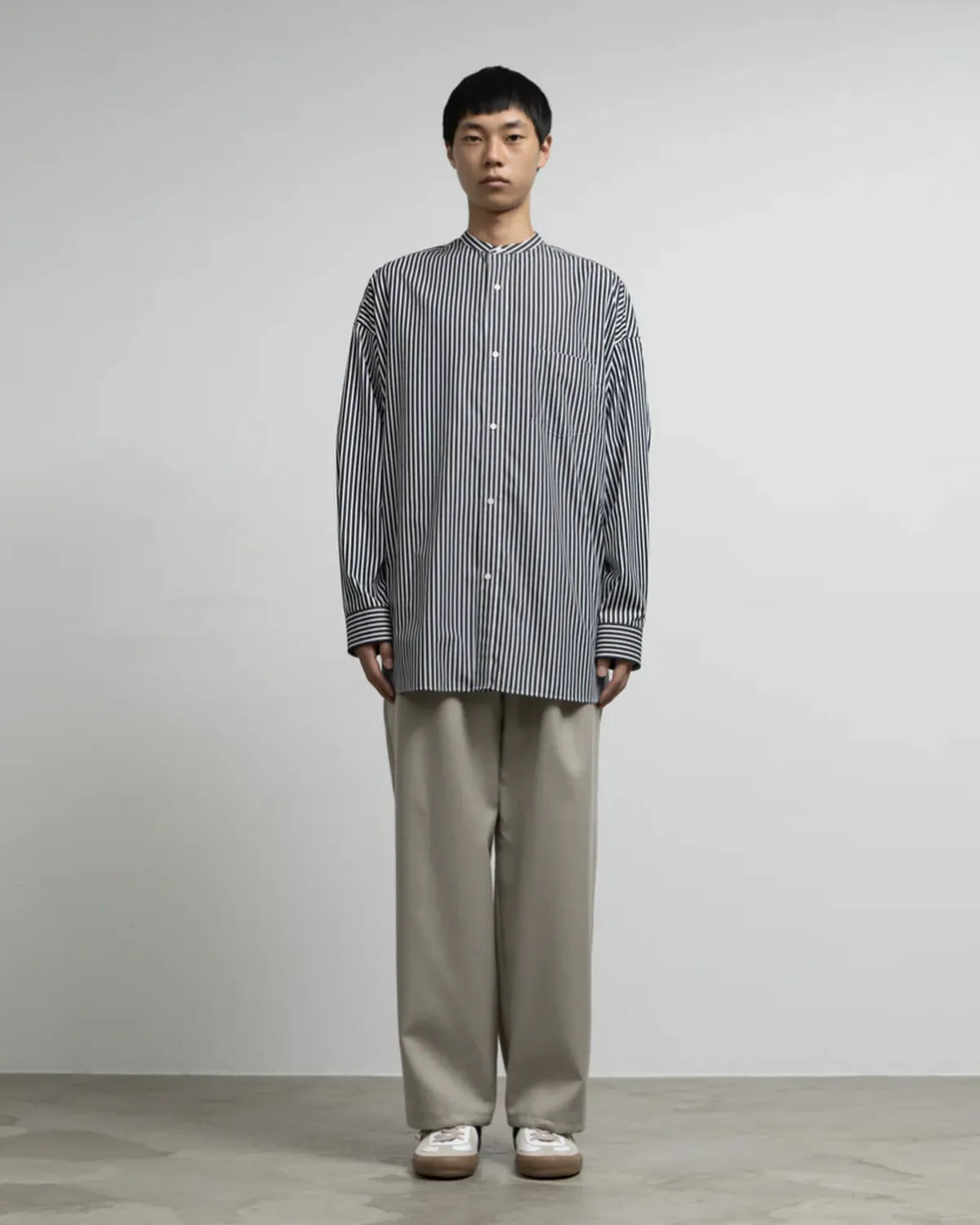 Graphpaper / Scale Off Flannel Chef Track Pants (GM253-40356)