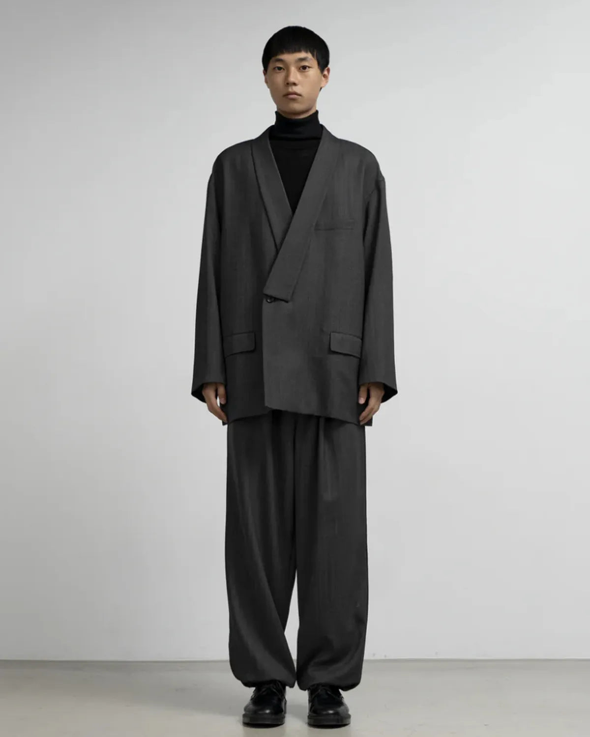 Graphpaper / Melange Herringbone Stripe Samue Jacket (GM253-20334)