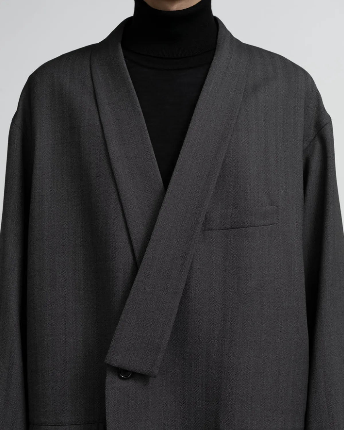 Graphpaper / Melange Herringbone Stripe Samue Jacket (GM253-20334)