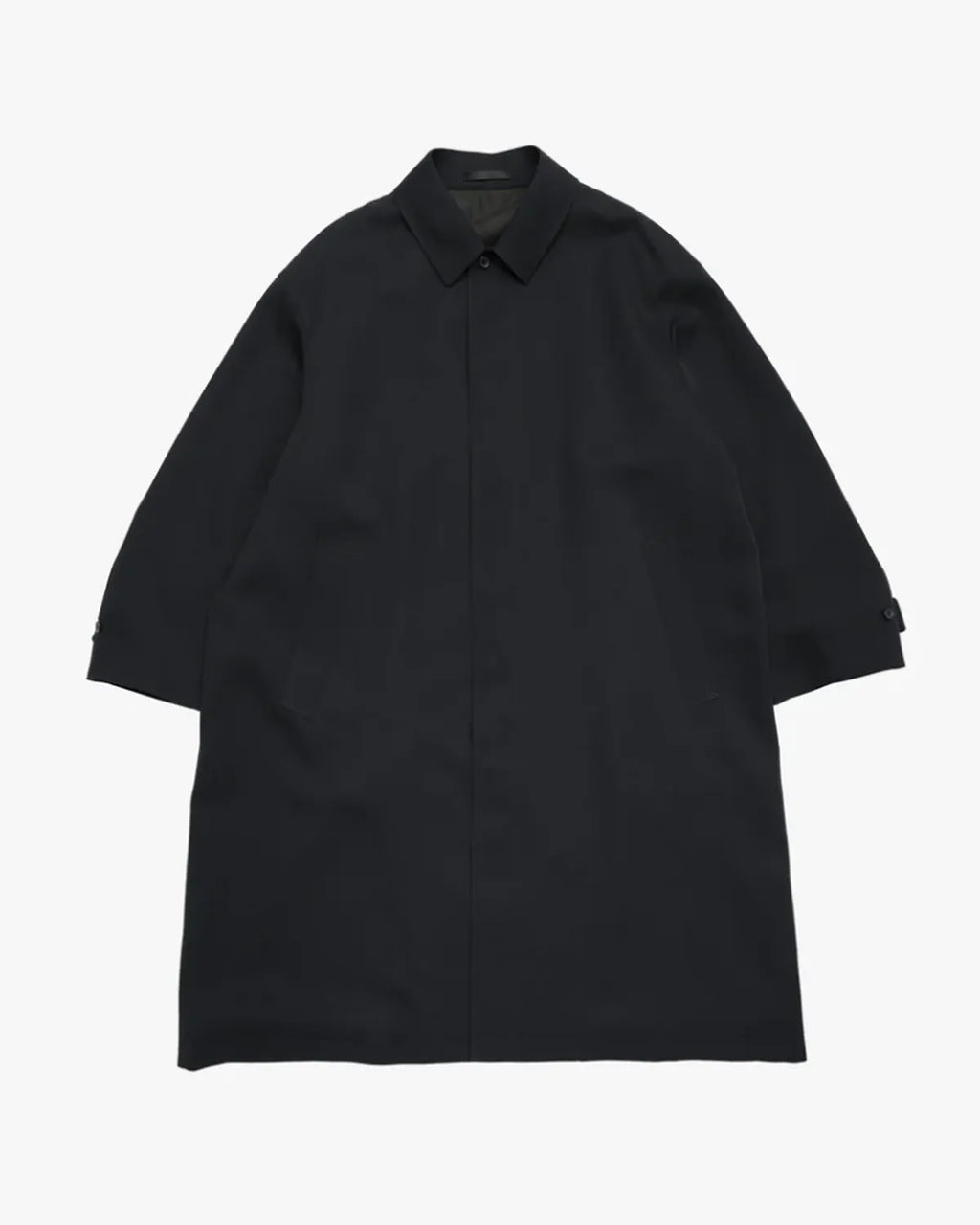 Graphpaper（グラフペーパー）/ Scale Off Wool Balmacaan Coat | 公式