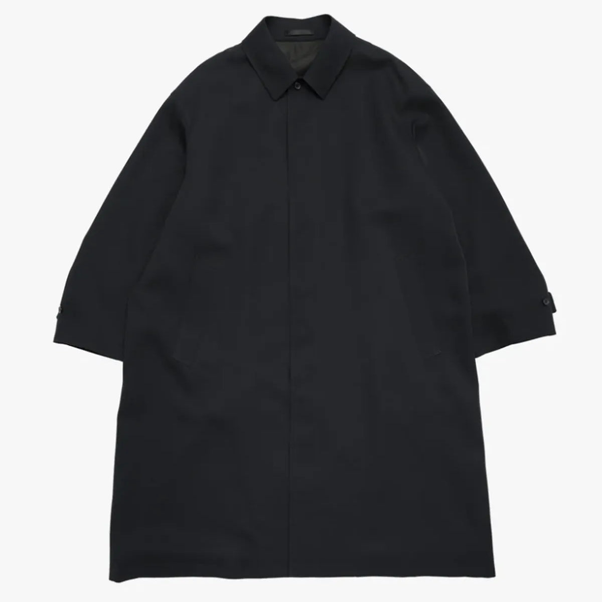 Graphpaper（グラフペーパー）/ Scale Off Wool Balmacaan Coat | 公式