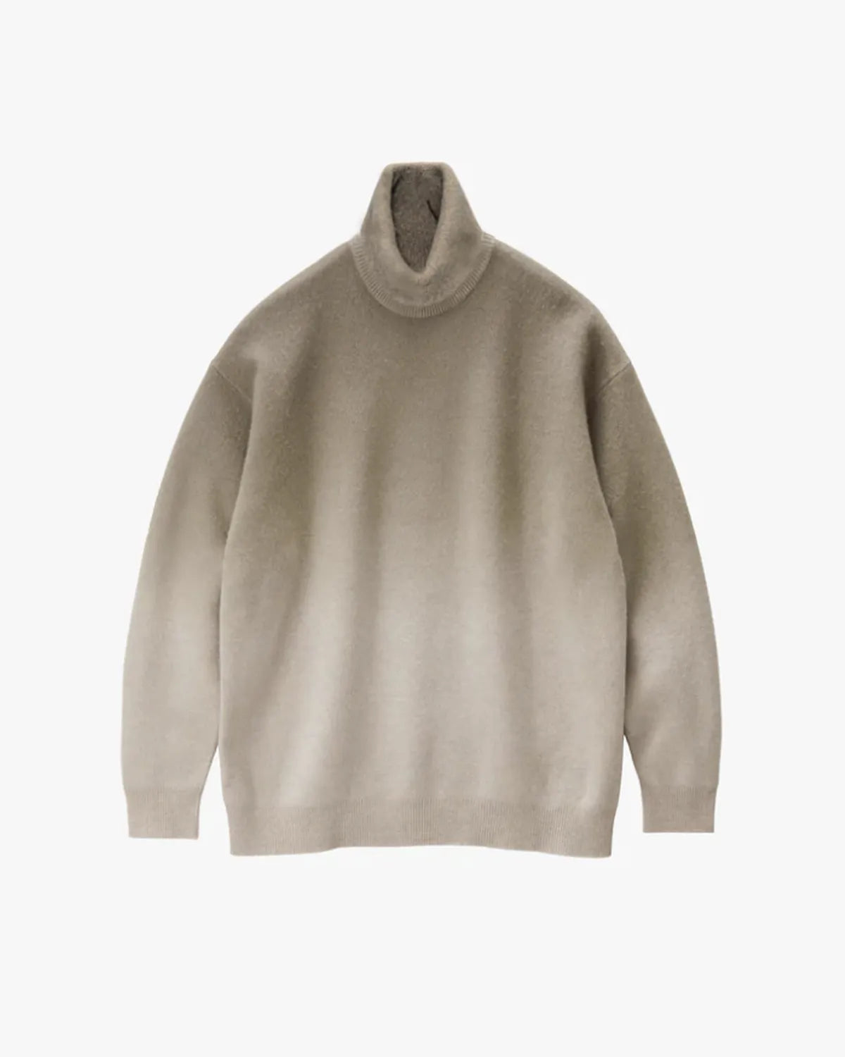 Graphpaper / Gradient Dyed Wool High Neck Knit (GU253-80491)