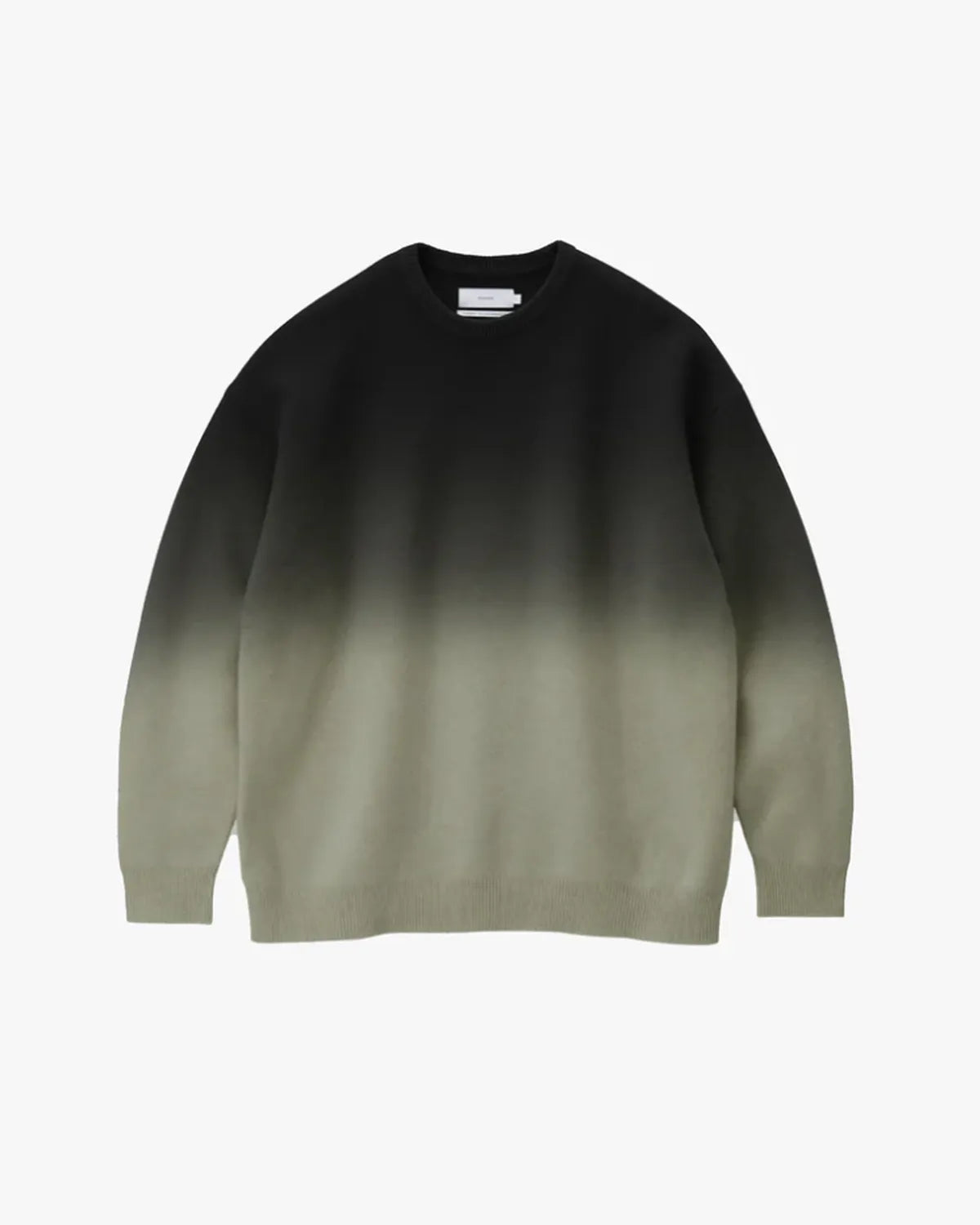 Graphpaper / Gradient Dyed Wool Crew Neck Knit (GU253-80492)