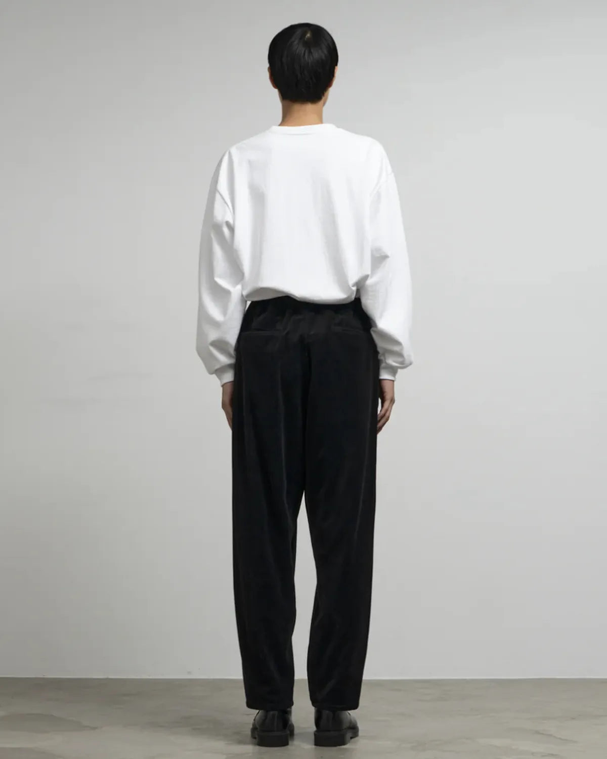 Graphpaper / Soft Knit Corduroy Wide Tapered Chef Pants (GM253-40212B)
