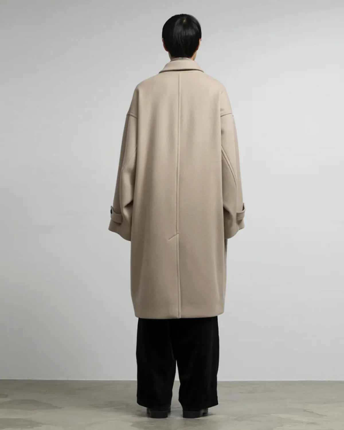 Graphpaper / Light Melton Oversized Coat (GU253-10270C)