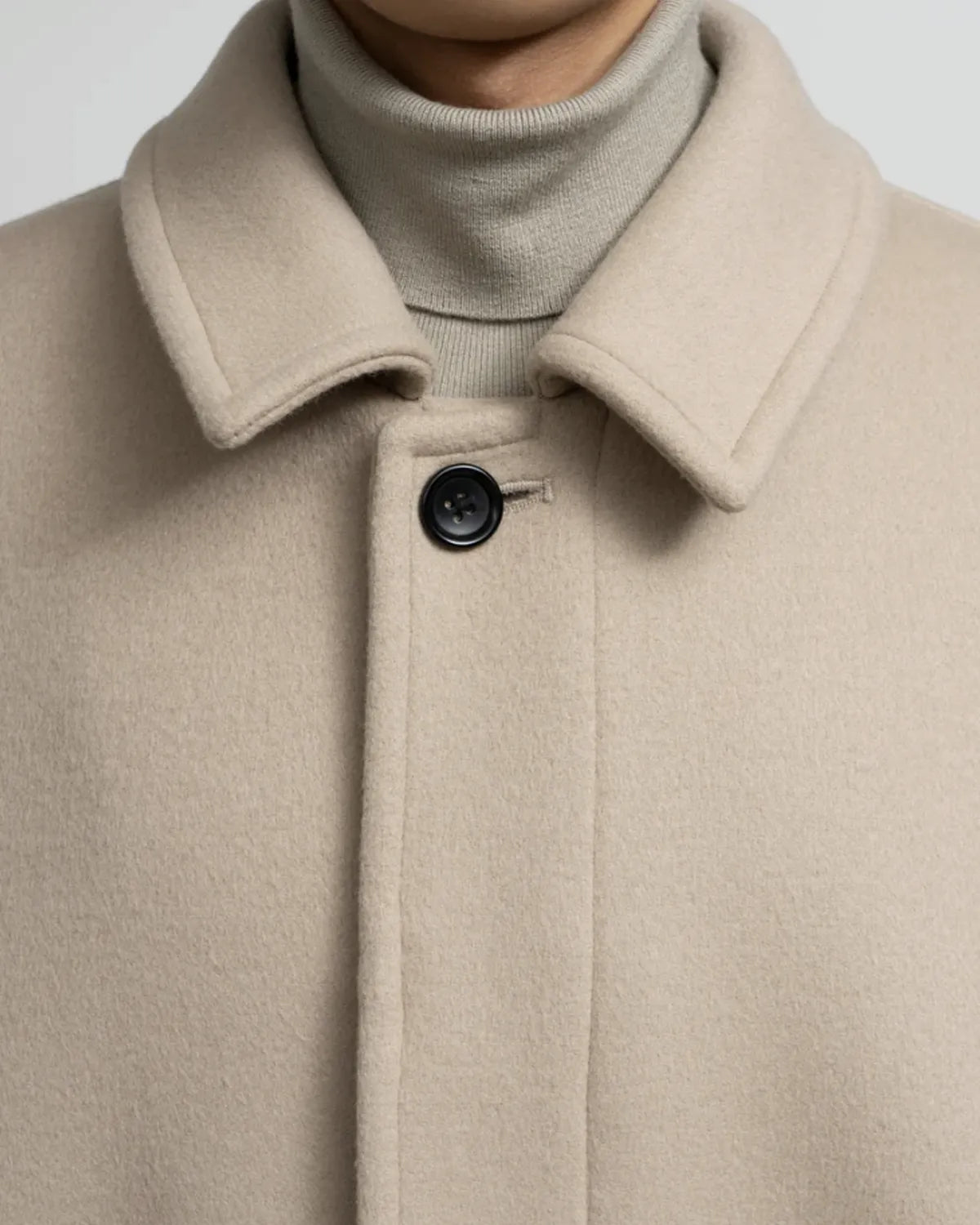 Graphpaper / Light Melton Oversized Coat (GU253-10270C)