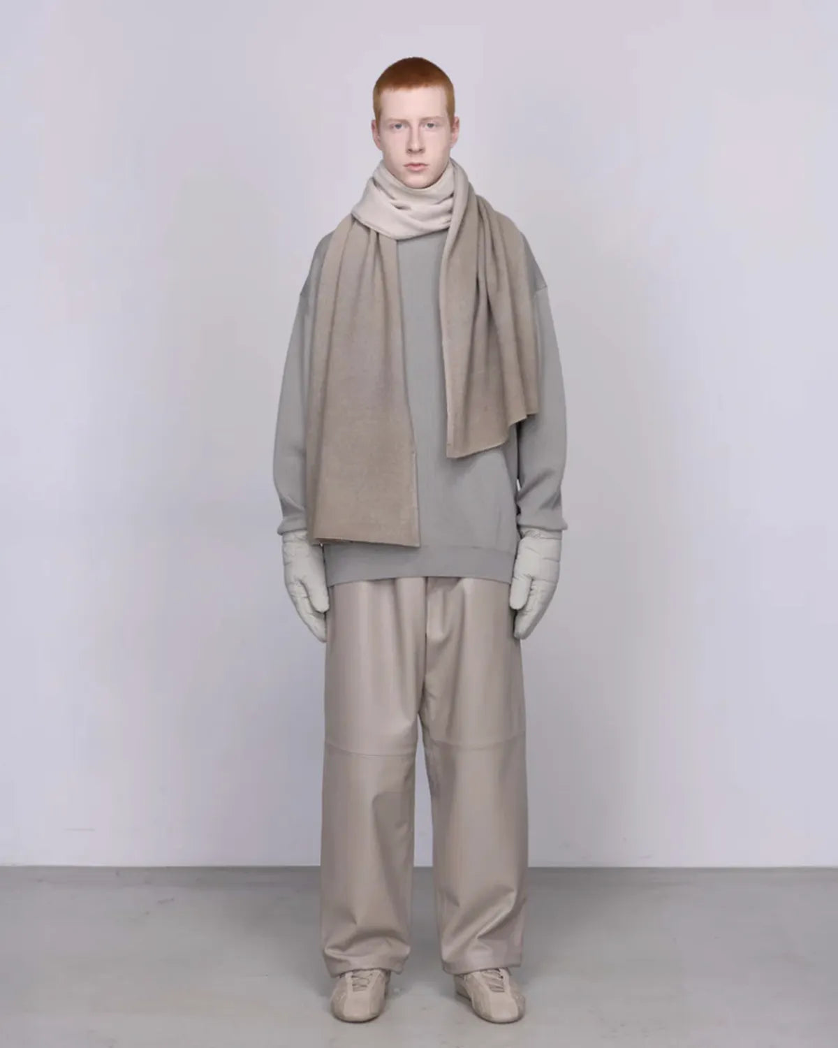 Graphpaper / High Density Crew Neck Knit (GU253-80260C)