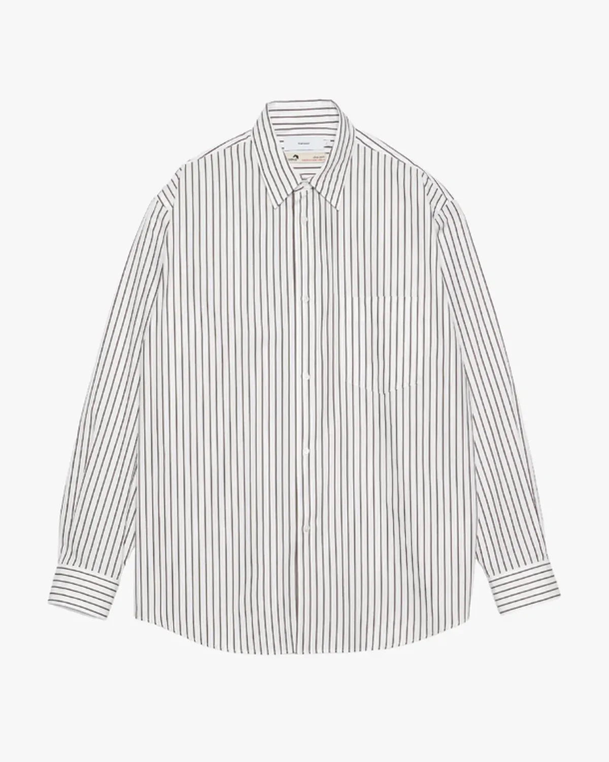 Graphpaper / SIDOGRAS Stripe Regular Collar Shirt (GM254-50024STB)