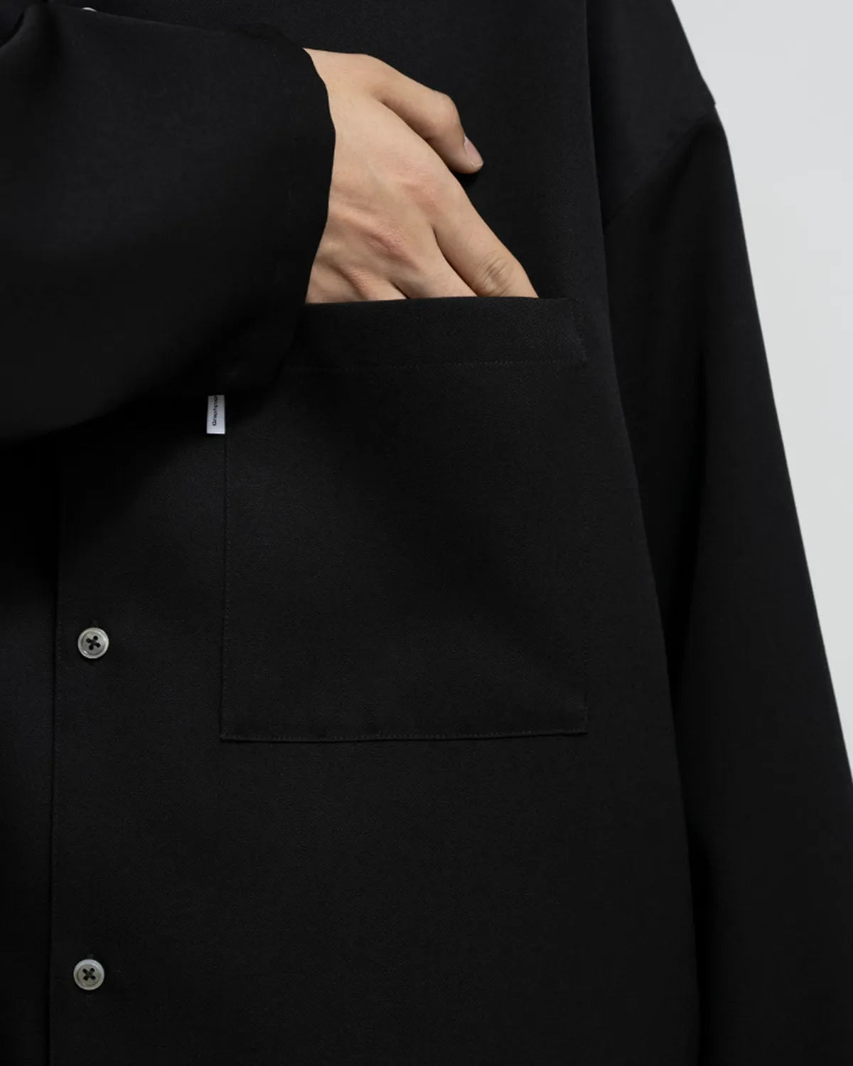 Graphpaper / Scale Off Wool Box Shirts (GM254-30040B)