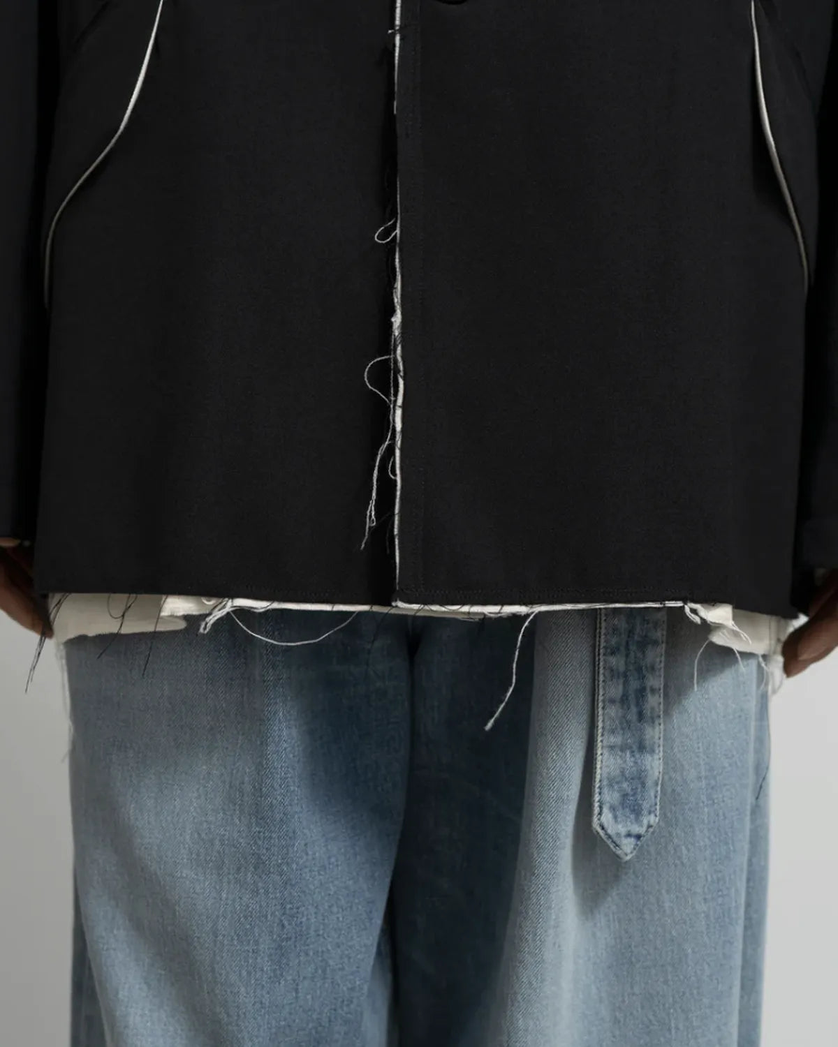 Graphpaper × CAMIEL FORTGEN / C.F × GP Wool Gabardine Coat (GM254-10105)