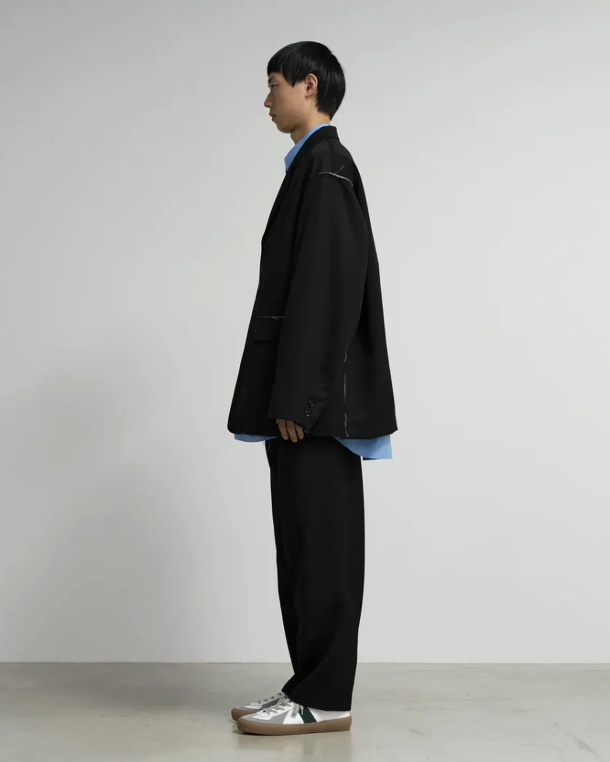 Graphpaper × CAMIEL FORTGEN / C.F × GP Scale Off Wool 3B Jacket (GM254-20104)