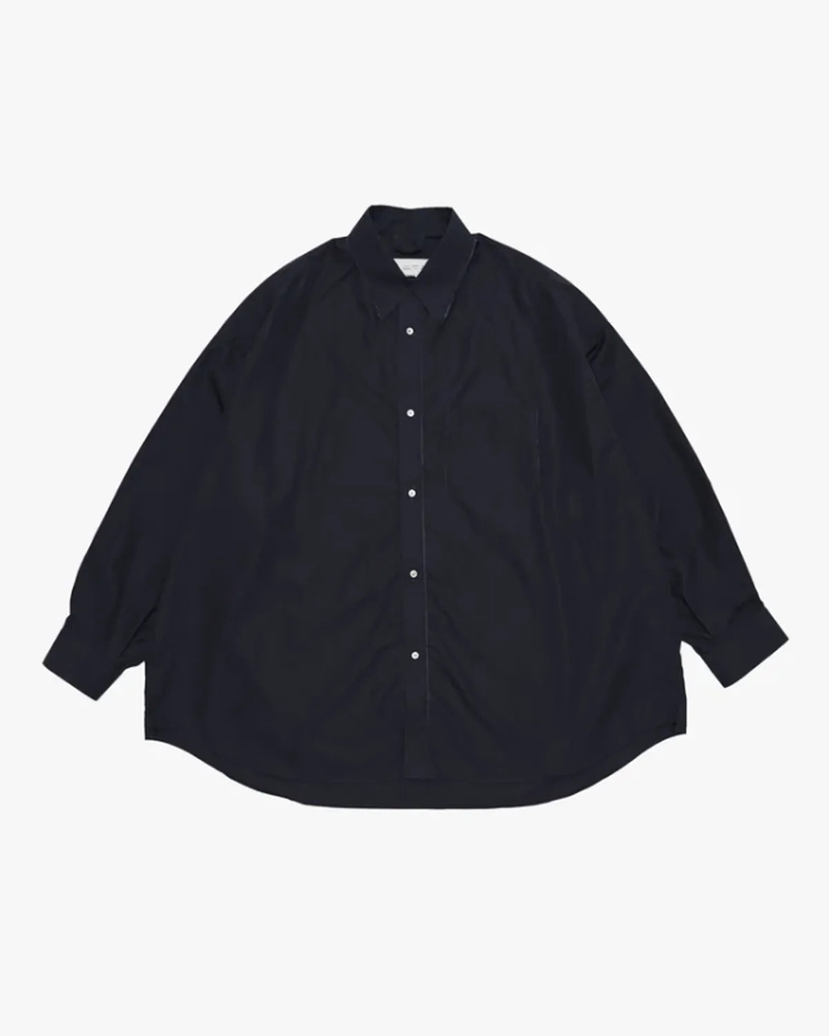 Graphpaper × CAMIEL FORTGEN / C.F × GP High Count Regular Collar Round Cut Shirt (GM254-50102)