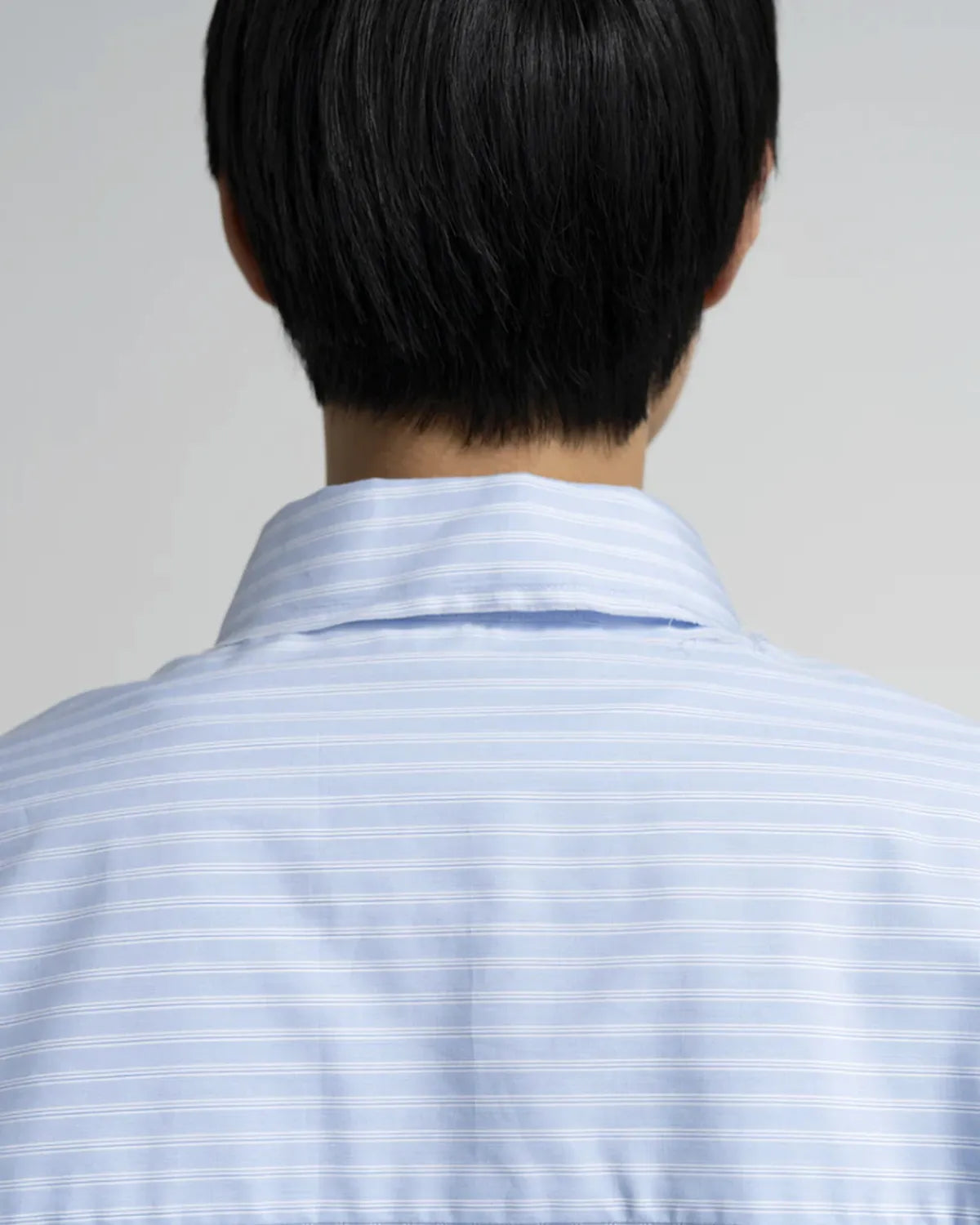 Graphpaper × CAMIEL FORTGEN / C.F × GP High Count Regular Collar Round Cut Shirt (GM254-50102)