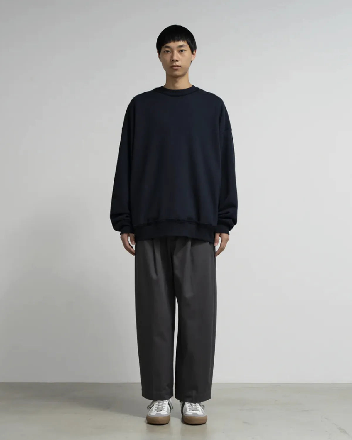 Graphpaper × CAMIEL FORTGEN / C.F × GP AZUMA Terry Crew Neck Sweat (GM254-70101)