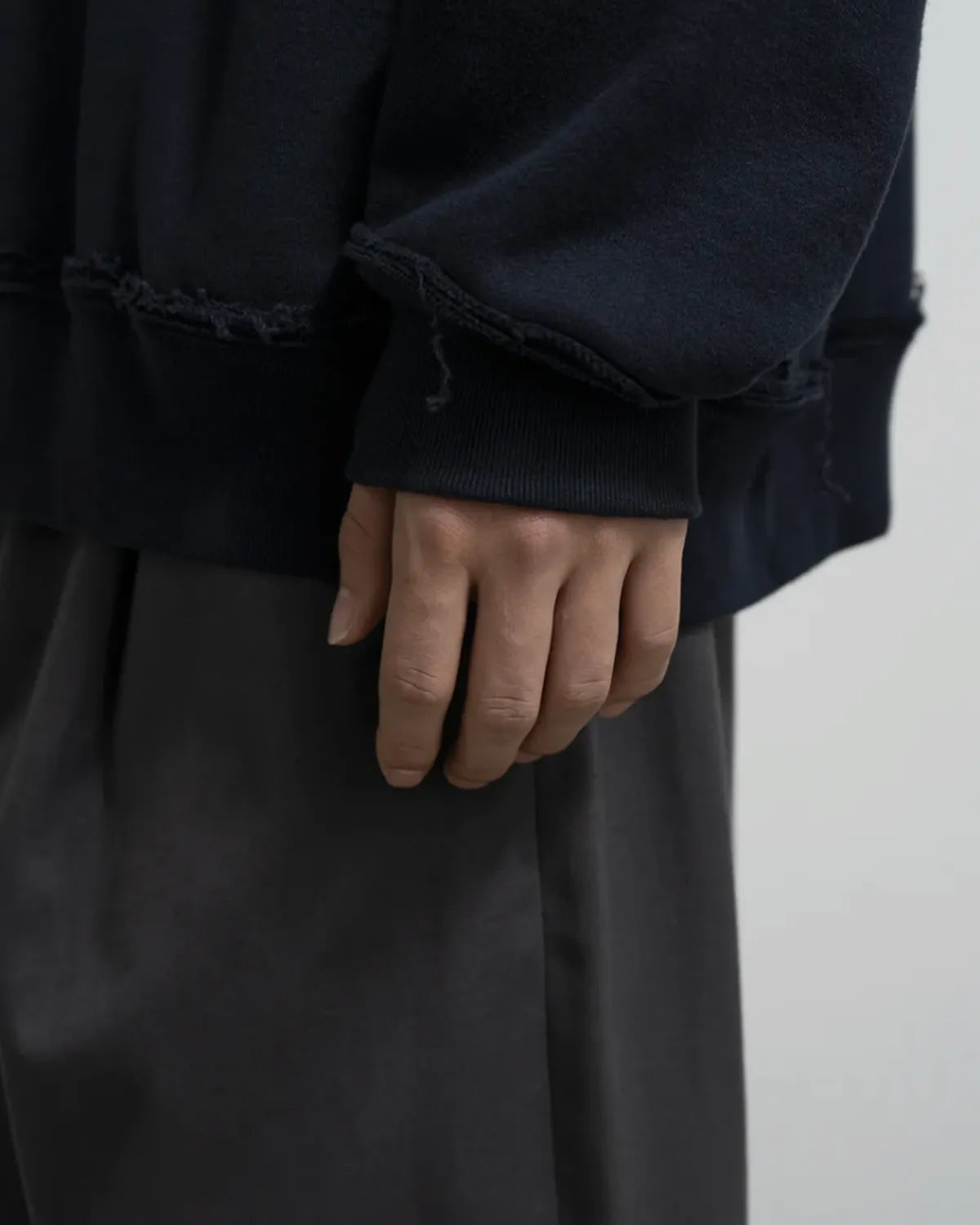 Graphpaper × CAMIEL FORTGEN / C.F × GP AZUMA Terry Crew Neck Sweat (GM254-70101)