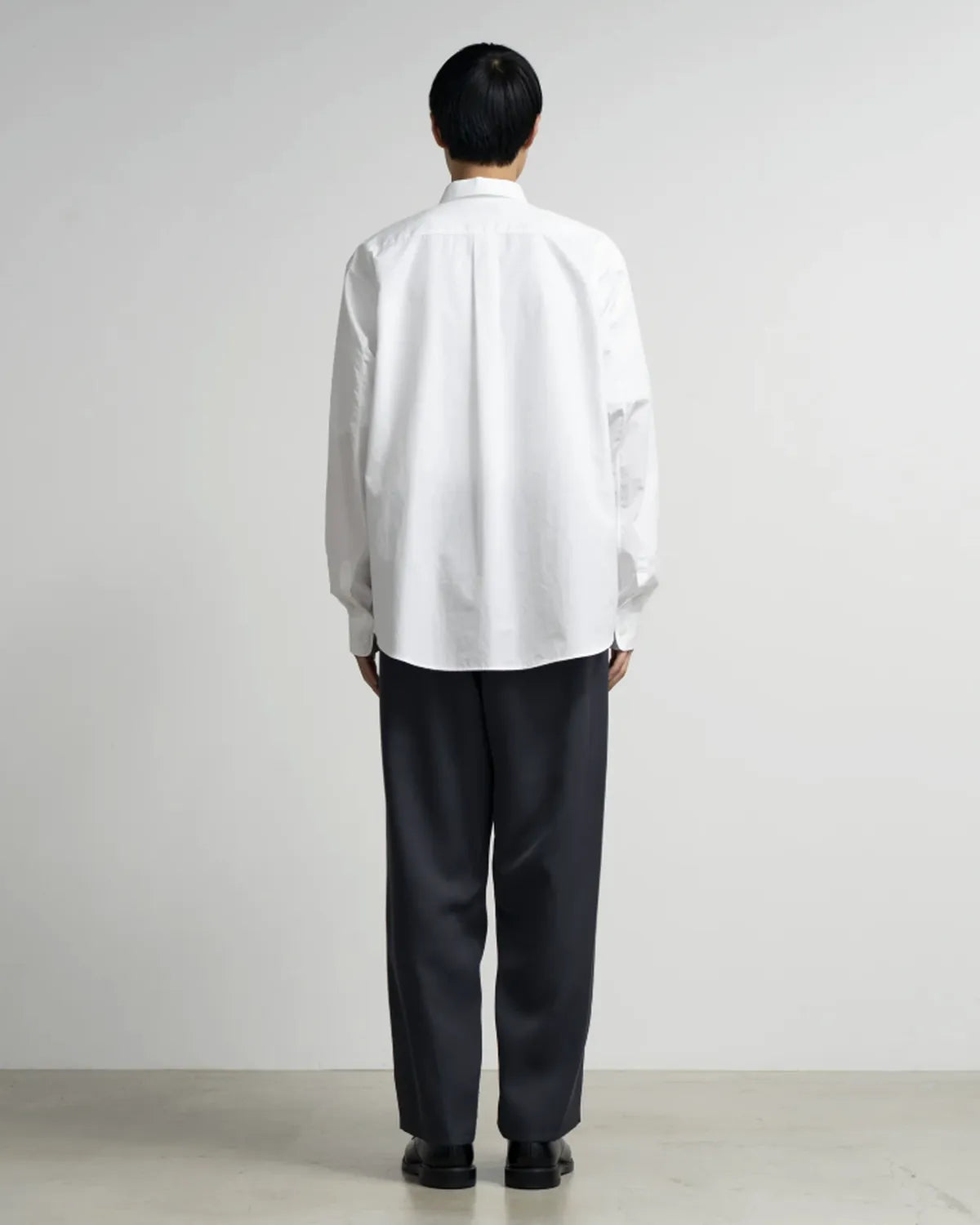 Graphpaper / High Count Regular Collar Round Cut Shirt (GM261-50032B)