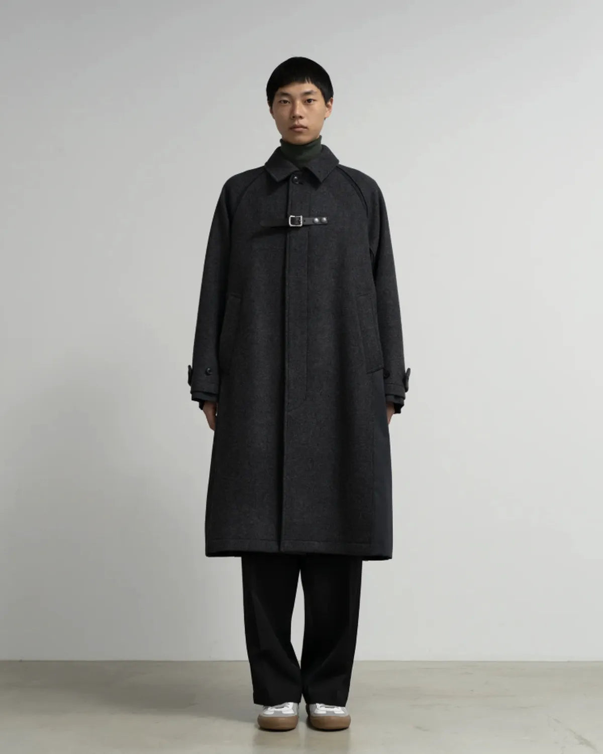 Graphpaper × YOKE / CONNECTED BAL COLLAR COAT (YK25FW01276C-GP / GM253-10904Y)